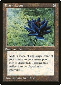 Black Lotus (Oversized) [Oversize Cards] - Destination Retro
