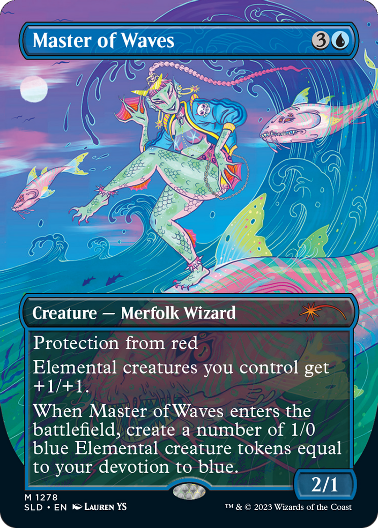 Master of Waves (Borderless) [Secret Lair Drop Series] - Destination Retro