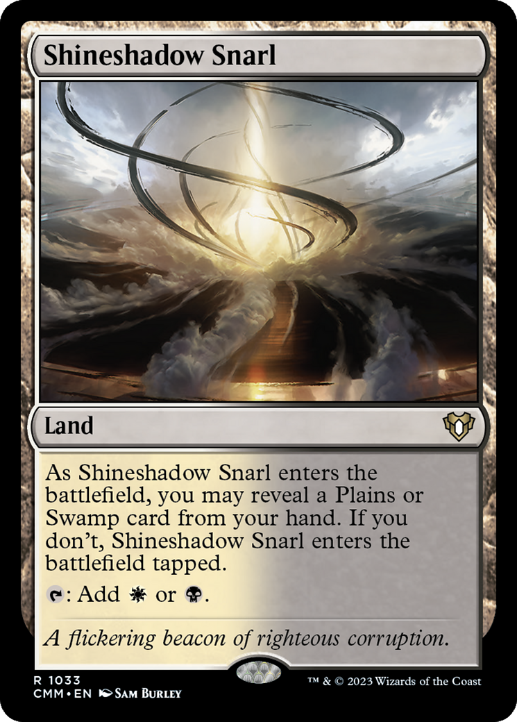 Shineshadow Snarl [Commander Masters] - Destination Retro