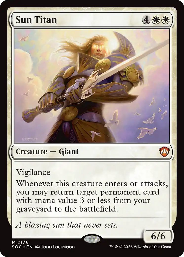 Sun Titan [Secrets of Strixhaven Commander] - Destination Retro