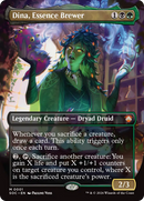 Dina, Essence Brewer (Borderless) [Secrets of Strixhaven Commander] - Destination Retro