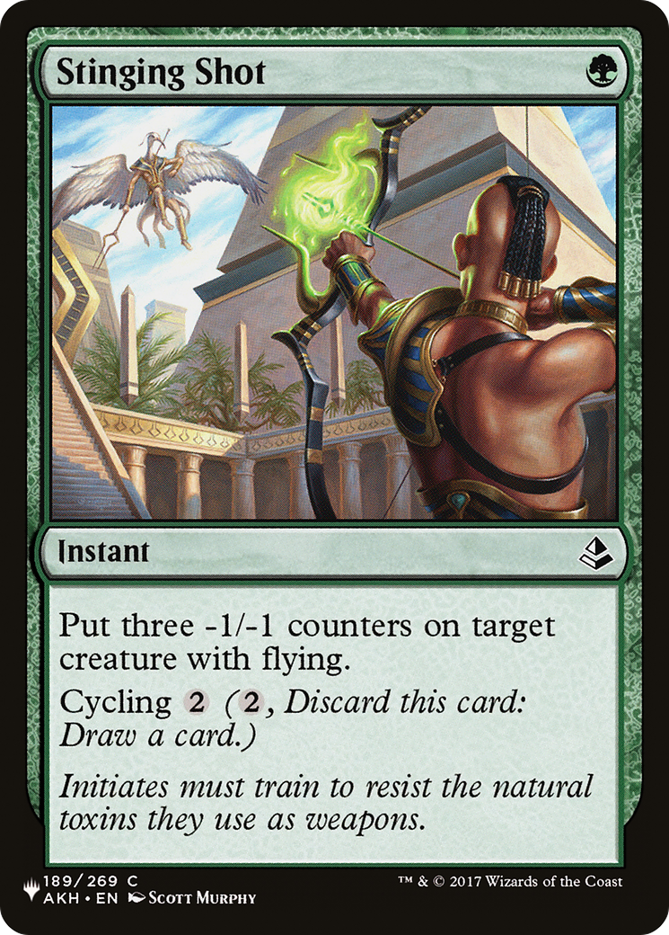 Stinging Shot [The List] - Destination Retro