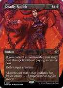 Deadly Rollick (Borderless Alternate Art) [Commander Masters] - Destination Retro