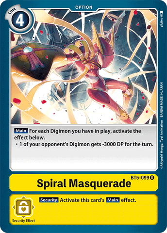 Spiral Masquerade [BT5-099] [Battle of Omni] - Destination Retro