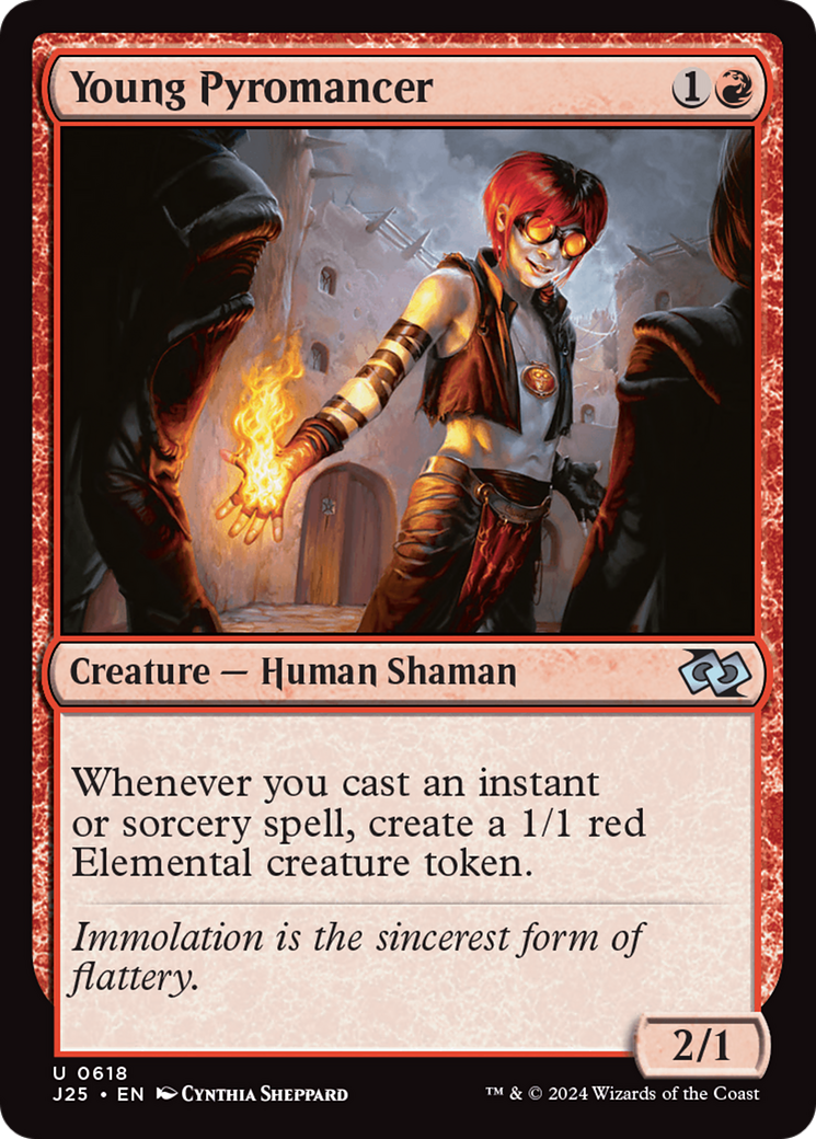 Young Pyromancer [Foundations Jumpstart] - Destination Retro