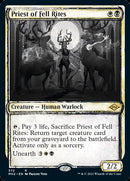 Priest of Fell Rites (Sketch) [Modern Horizons 2] - Destination Retro