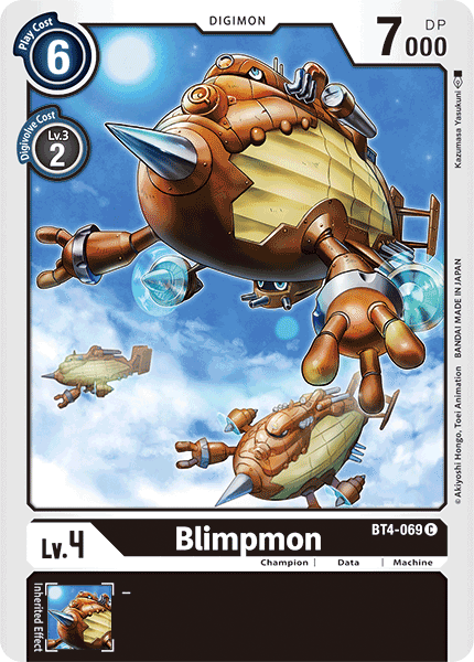 Blimpmon [BT4-069] [Great Legend] - Destination Retro
