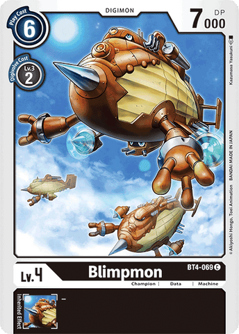 Blimpmon [BT4-069] [Great Legend] - Destination Retro