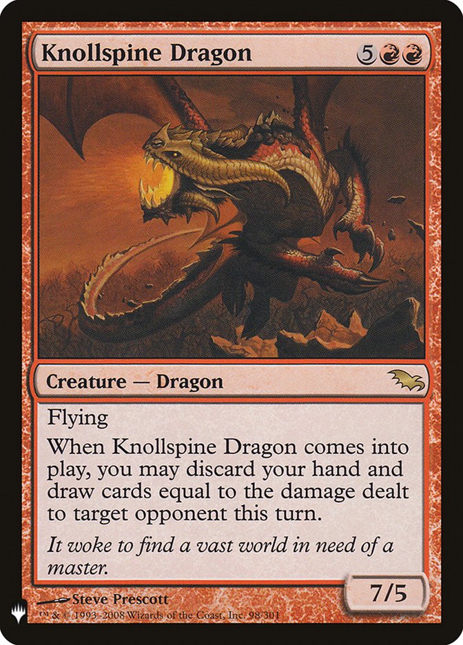 Knollspine Dragon [The List] - Destination Retro