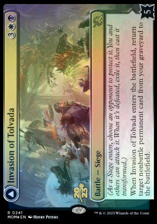 Invasion of Tolvada // The Broken Sky [March of the Machine Prerelease Promos] - Destination Retro