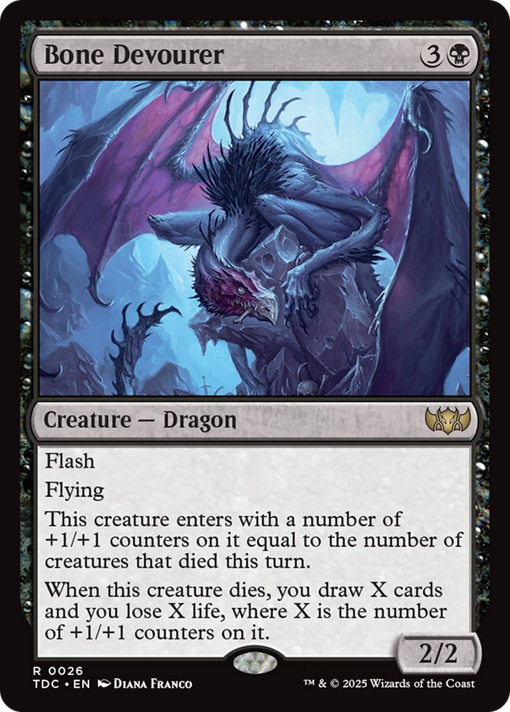 Bone Devourer [Tarkir: Dragonstorm Commander] - Destination Retro