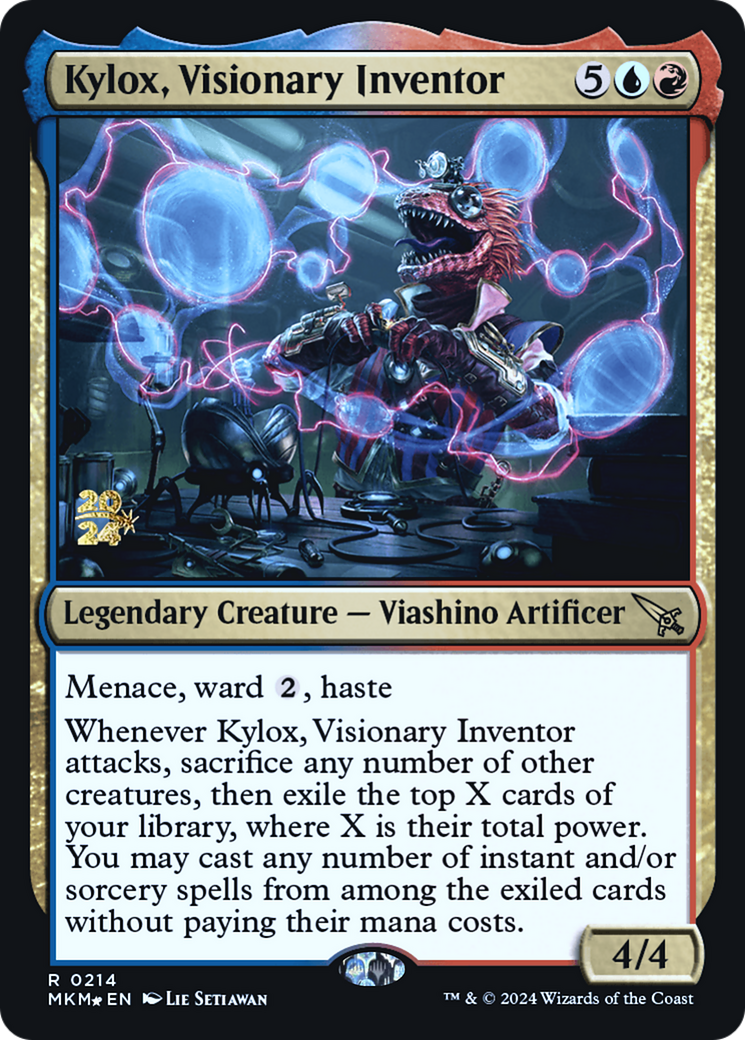 Kylox, Visionary Inventor [Murders at Karlov Manor Prerelease Promos] - Destination Retro