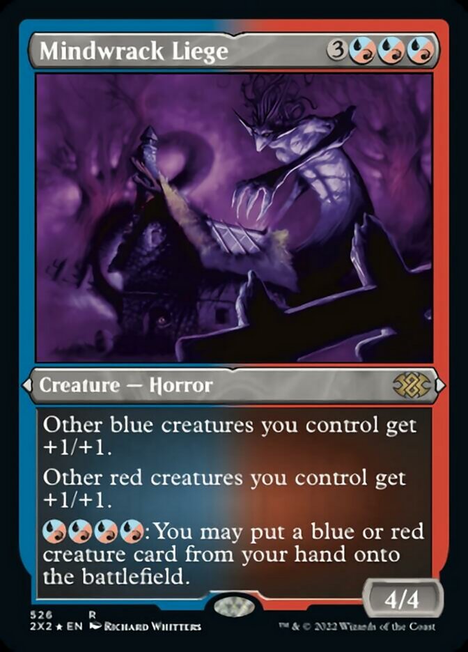 Mindwrack Liege (Foil Etched) [Double Masters 2022] - Destination Retro