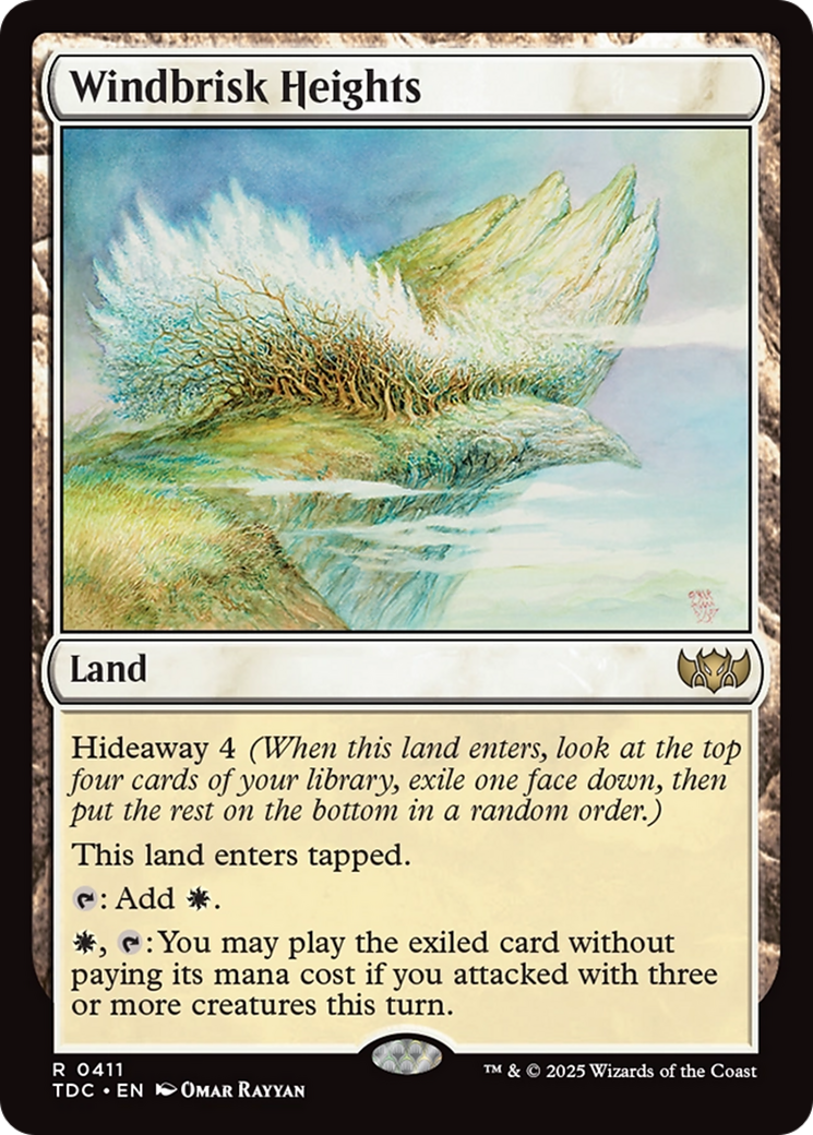 Windbrisk Heights [Tarkir: Dragonstorm Commander] - Destination Retro