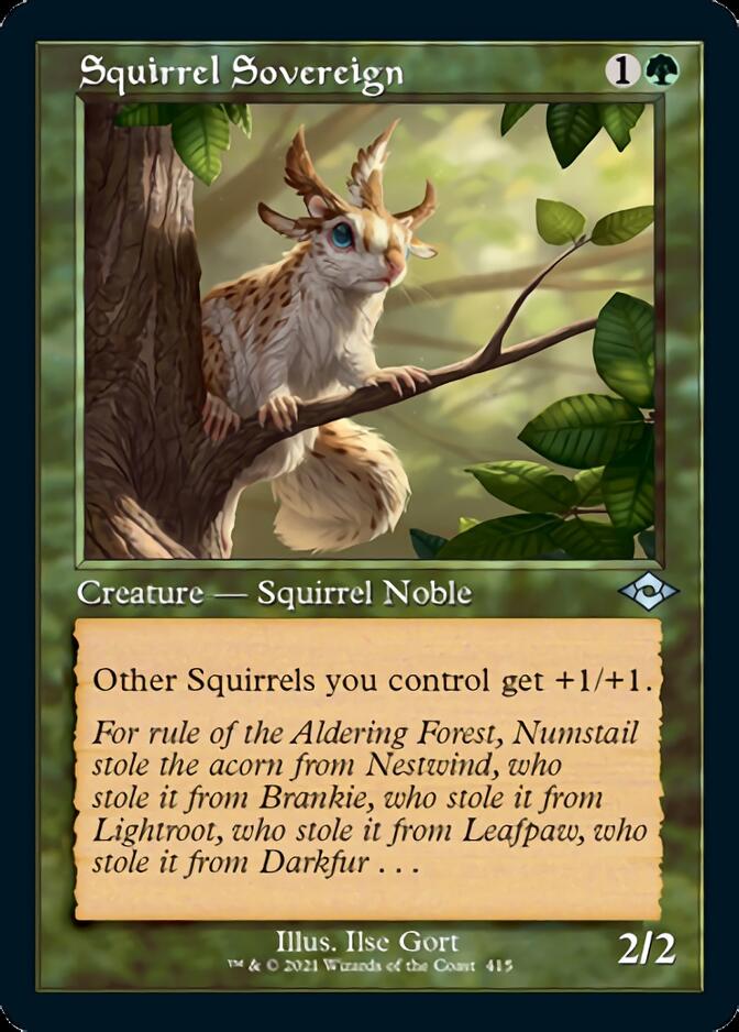 Squirrel Sovereign (Retro) [Modern Horizons 2] - Destination Retro