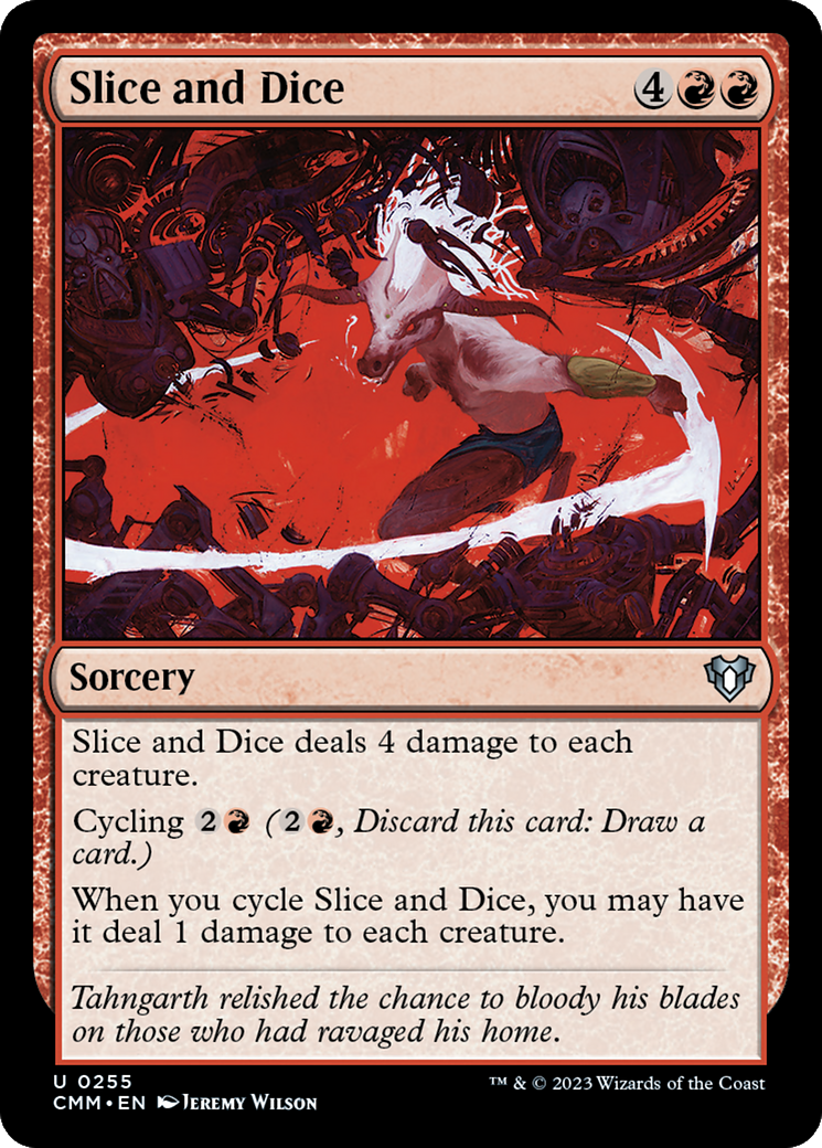 Slice and Dice [Commander Masters] - Destination Retro