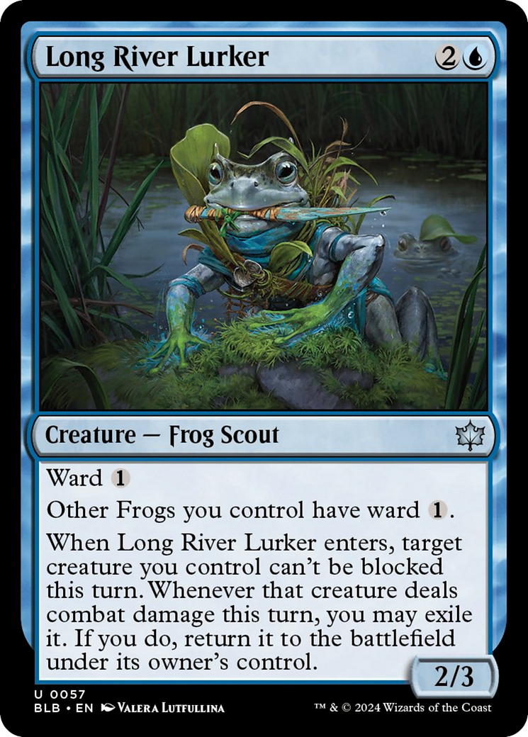 Long River Lurker [Bloomburrow] - Destination Retro