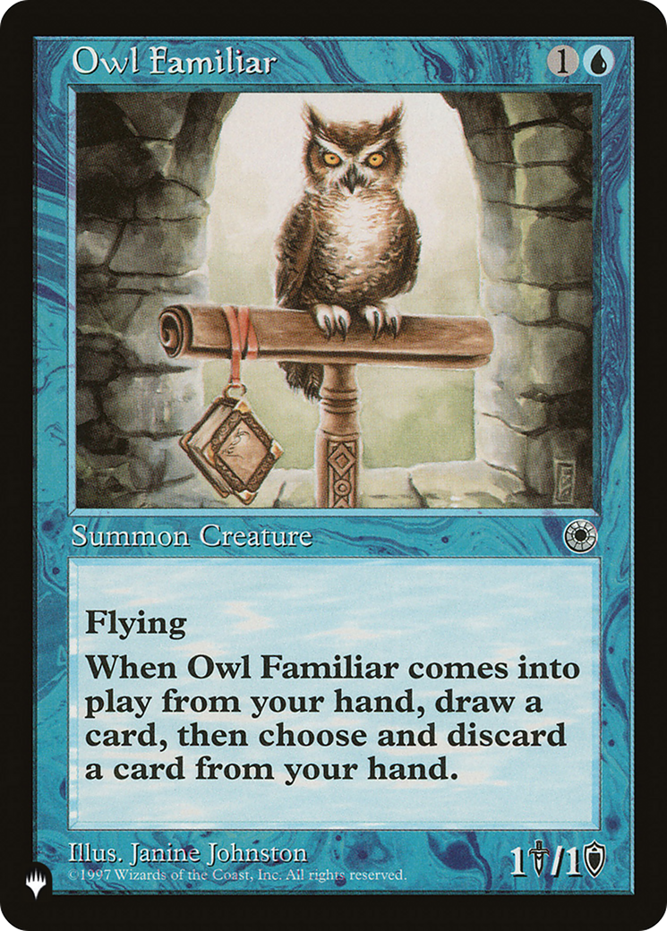 Owl Familiar [The List] - Destination Retro