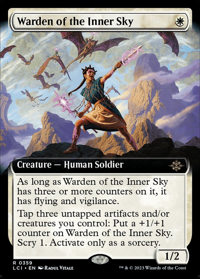 Warden of the Inner Sky (Extended Art) [The Lost Caverns of Ixalan] - Destination Retro