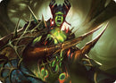 Maze's Mantle Art Card [Phyrexia: All Will Be One Art Series] - Destination Retro