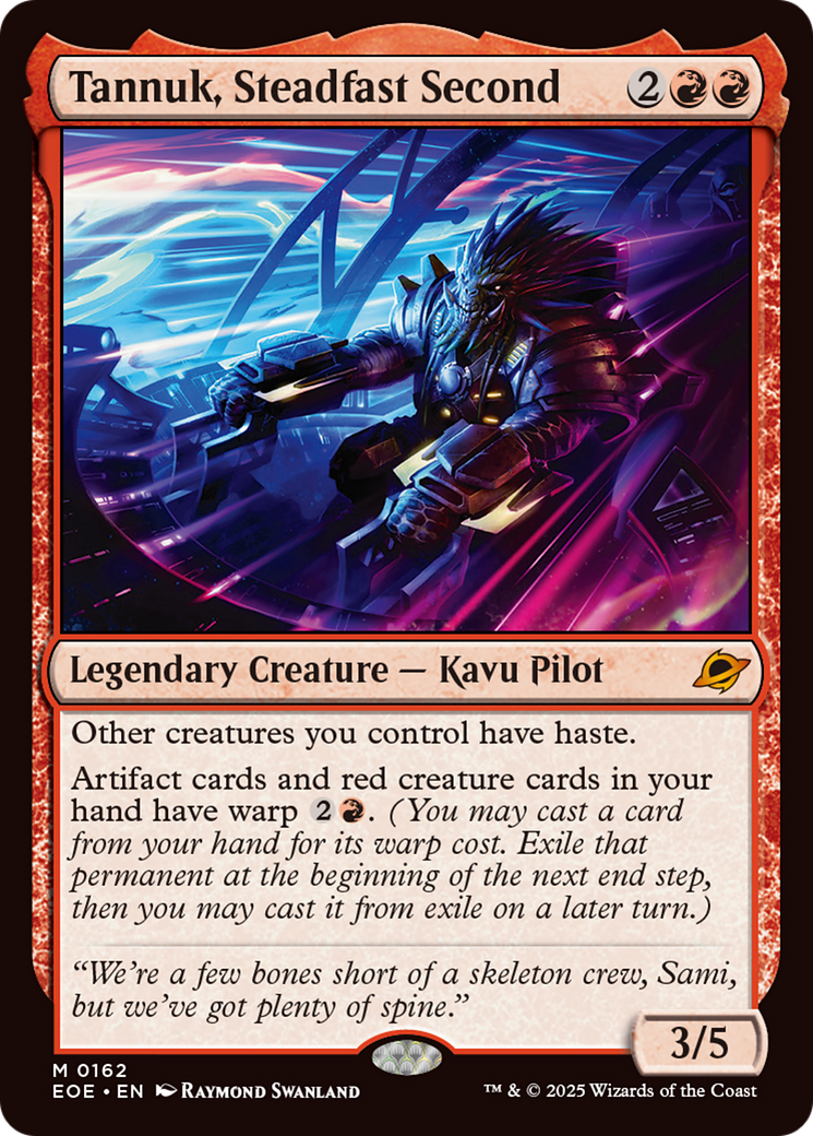 Tannuk, Steadfast Second [Edge of Eternities] - Destination Retro