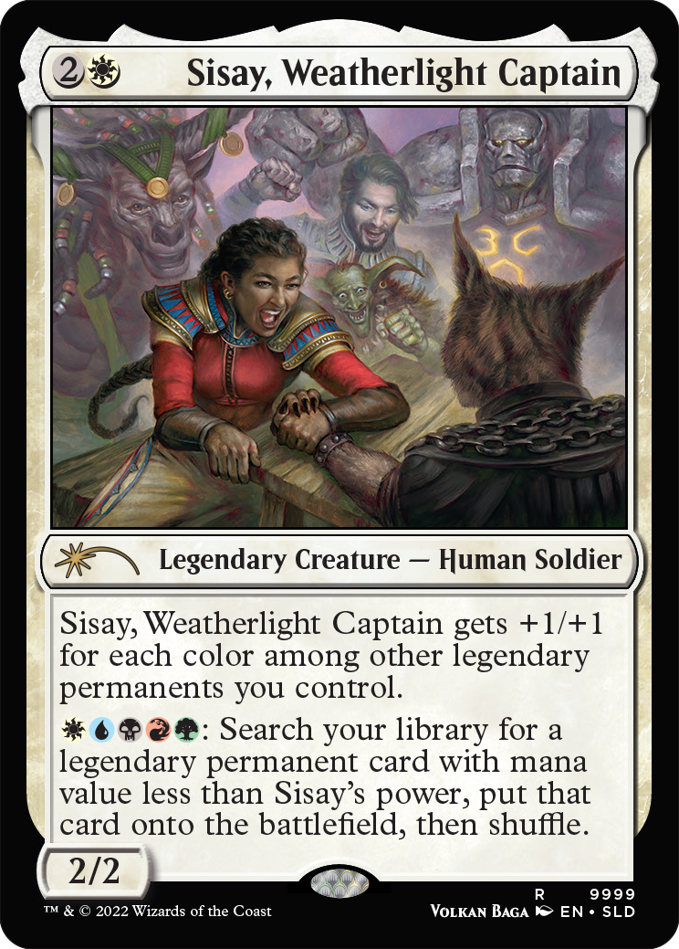 Sisay, Weatherlight Captain [Secret Lair Drop Series] - Destination Retro