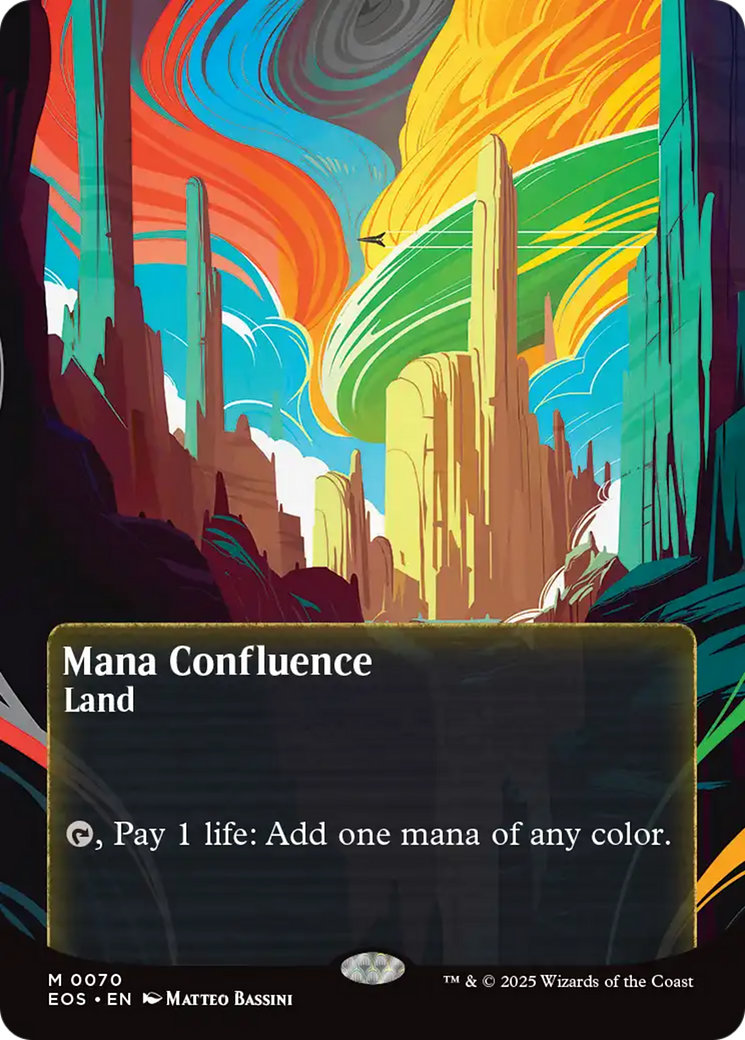Mana Confluence (0070) (Borderless) [Edge of Eternities: Stellar Sights] - Destination Retro