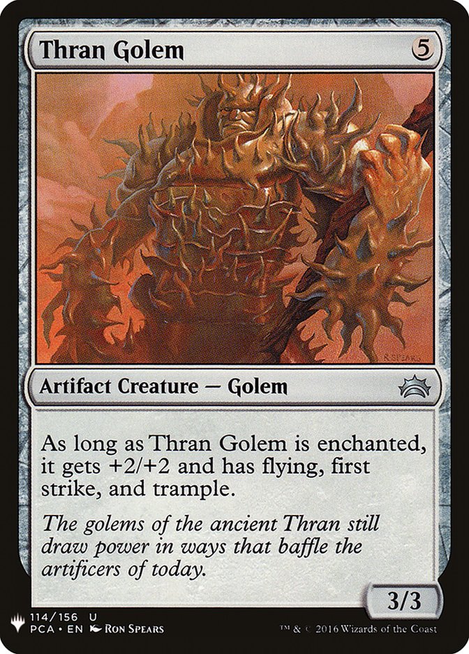 Thran Golem [Mystery Booster] - Destination Retro