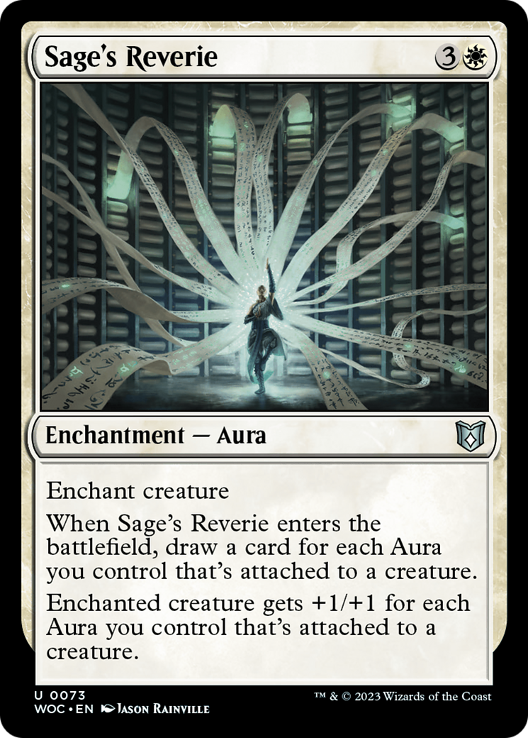 Sage's Reverie [Wilds of Eldraine Commander] - Destination Retro
