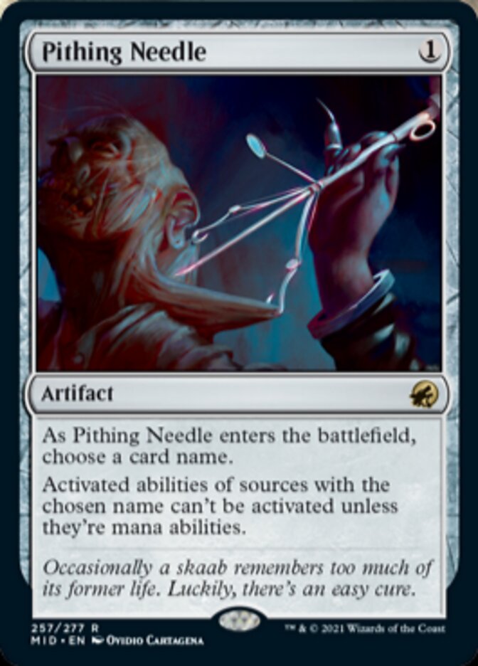 Pithing Needle [Innistrad: Midnight Hunt] - Destination Retro