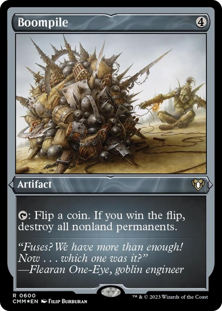 Boompile (Foil Etched) [Commander Masters] - Destination Retro