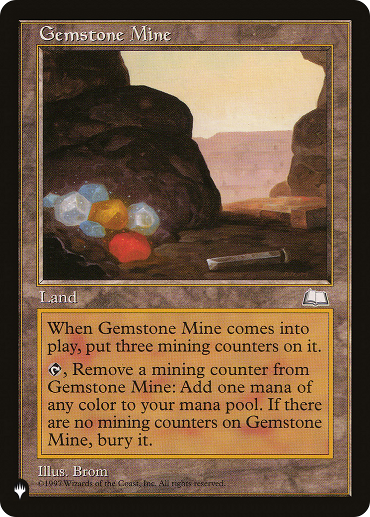 Gemstone Mine (WTH) [The List] - Destination Retro