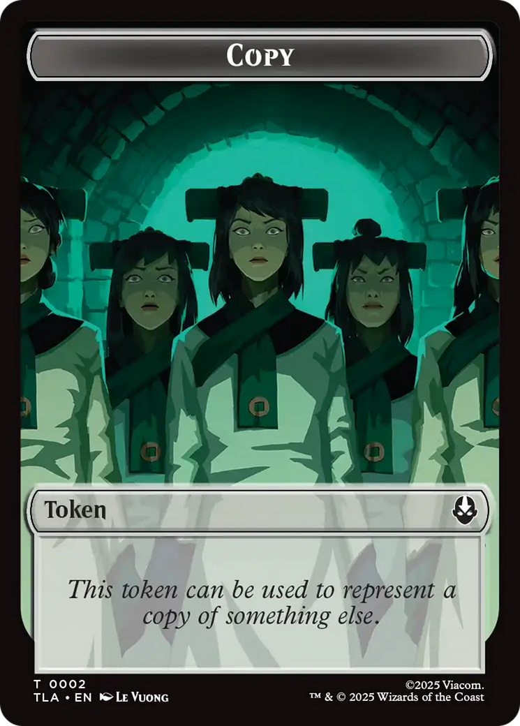 Clue (0014) // Copy (0002) Double-Sided Token [Avatar: The Last Airbender Tokens] - Destination Retro