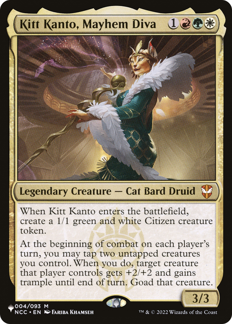 Kitt Kanto, Mayhem Diva [The List] - Destination Retro