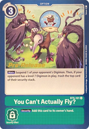 You Can't Actually Fly? [BT5-101] [Battle of Omni Pre-Release Promos] - Destination Retro
