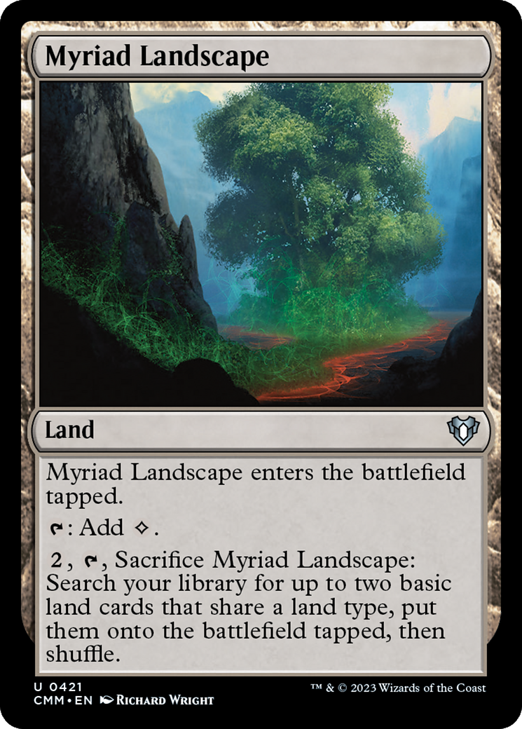 Myriad Landscape [Commander Masters] - Destination Retro