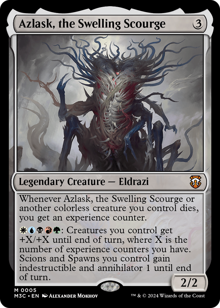 Azlask, the Swelling Scourge [Modern Horizons 3 Commander] - Destination Retro