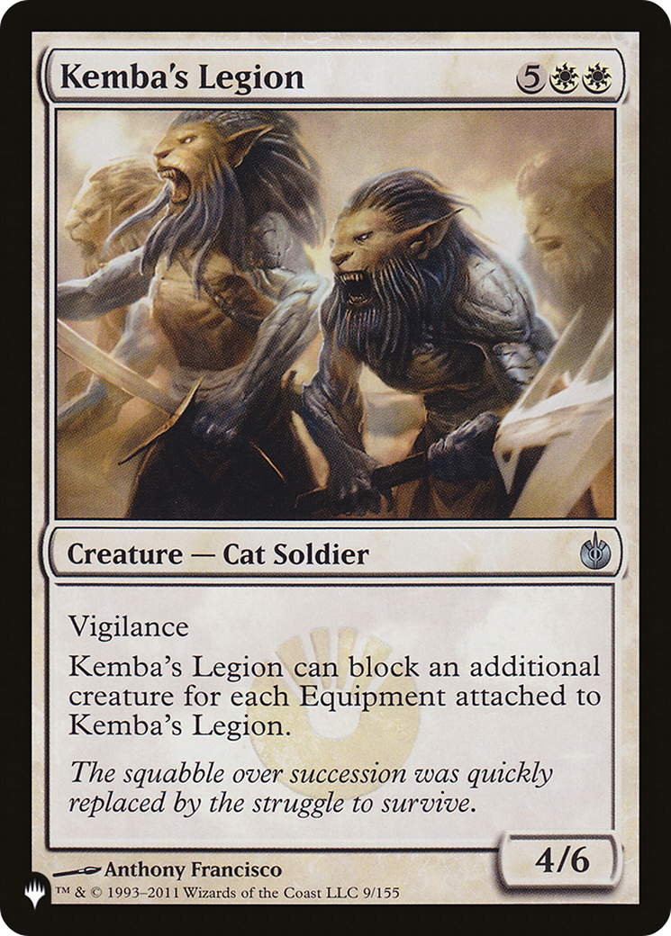 Kemba's Legion [The List] - Destination Retro