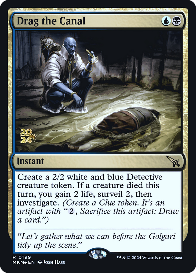Drag the Canal [Murders at Karlov Manor Prerelease Promos] - Destination Retro