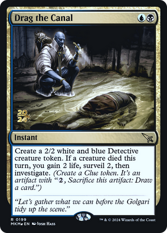 Drag the Canal [Murders at Karlov Manor Prerelease Promos] - Destination Retro
