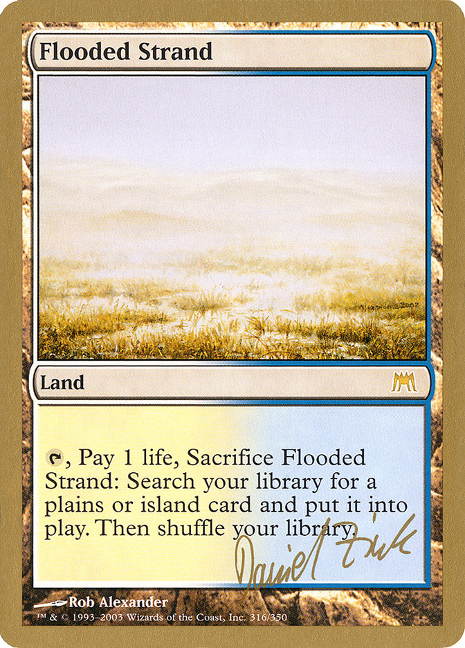 Flooded Strand (Daniel Zink) [World Championship Decks 2003] - Destination Retro