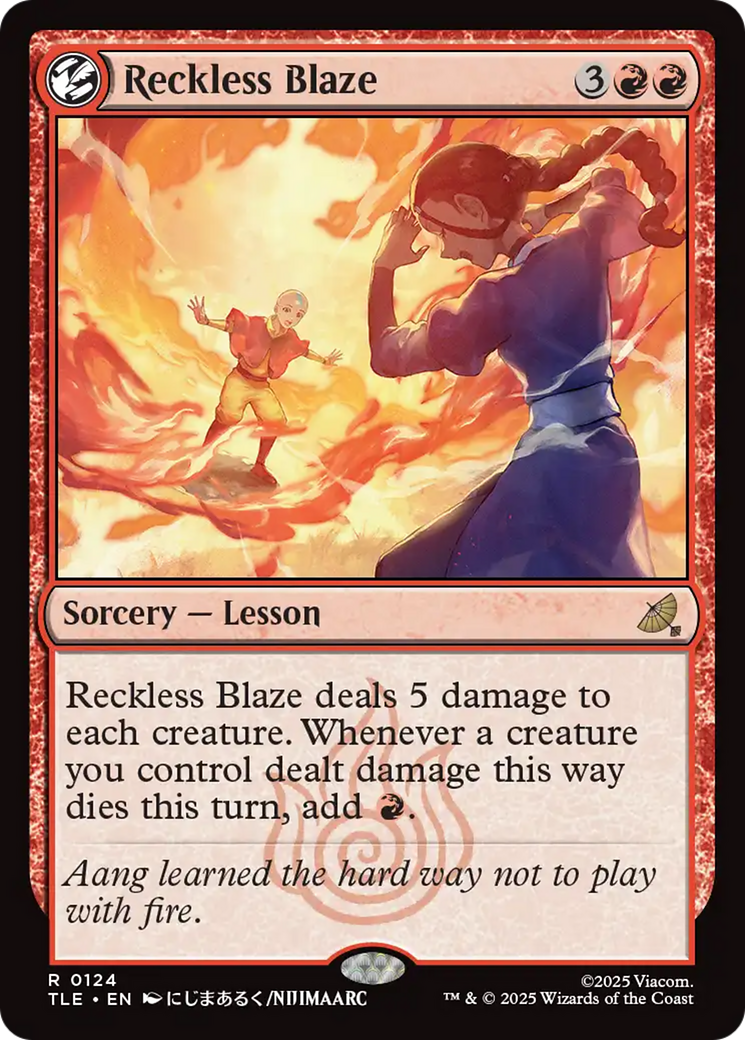 Reckless Blaze [Avatar: The Last Airbender: Eternal-Legal] - Destination Retro
