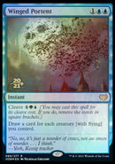 Winged Portent [Innistrad: Crimson Vow Prerelease Promos] - Destination Retro