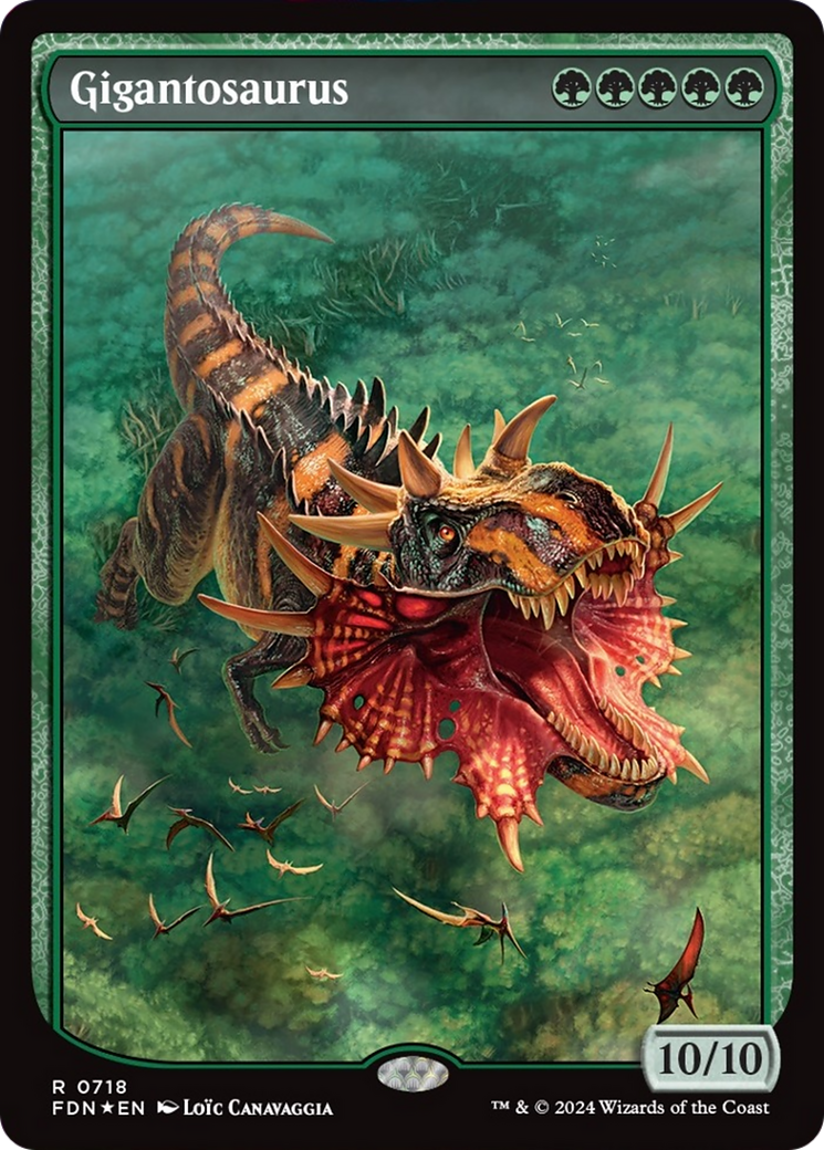 Gigantosaurus (Full Art) [Foundations] - Destination Retro