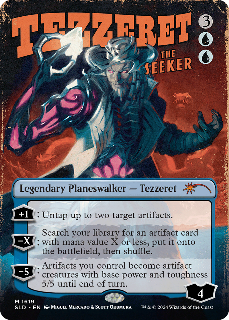 Tezzeret the Seeker (1619) [Secret Lair Drop Series] - Destination Retro