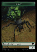 Eldrazi Spawn // Insect Double-Sided Token [Commander Masters Tokens] - Destination Retro