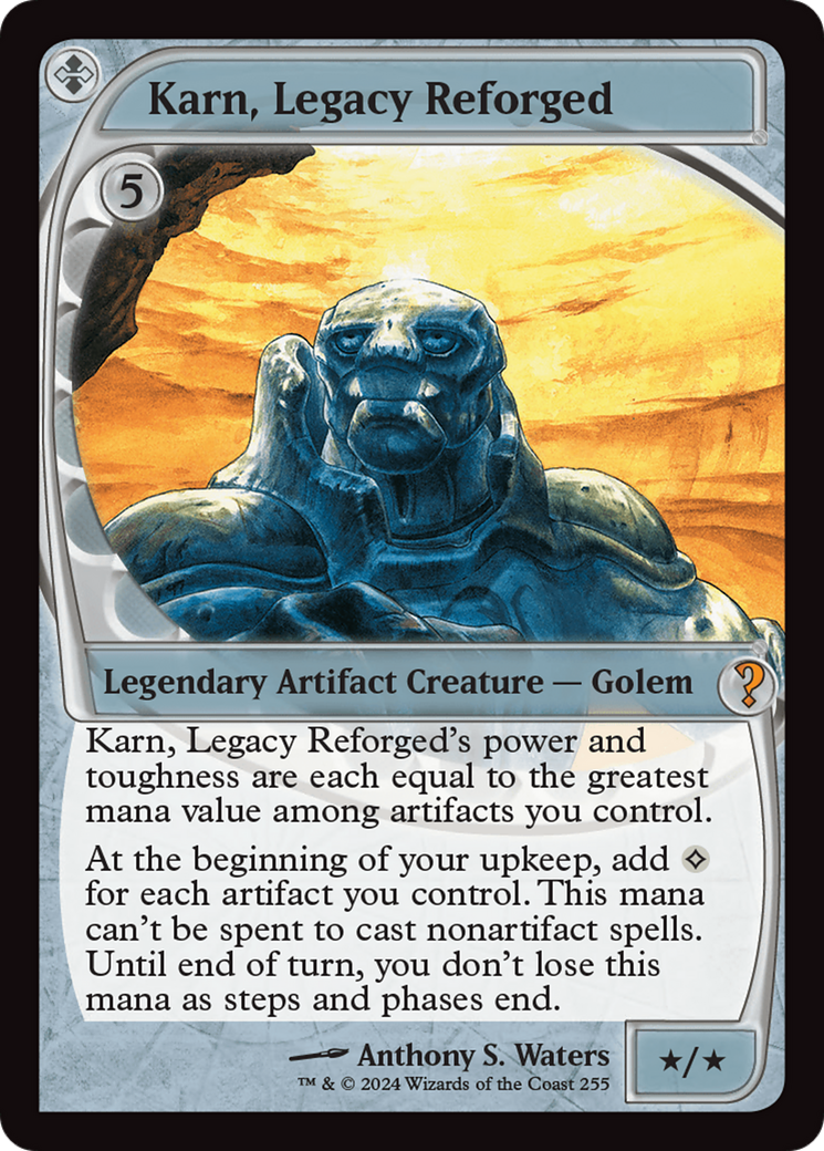 Karn, Legacy Reforged (Future Sight) [Mystery Booster 2] - Destination Retro