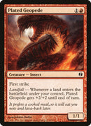 Plated Geopede [Duel Decks: Venser vs. Koth] - Destination Retro