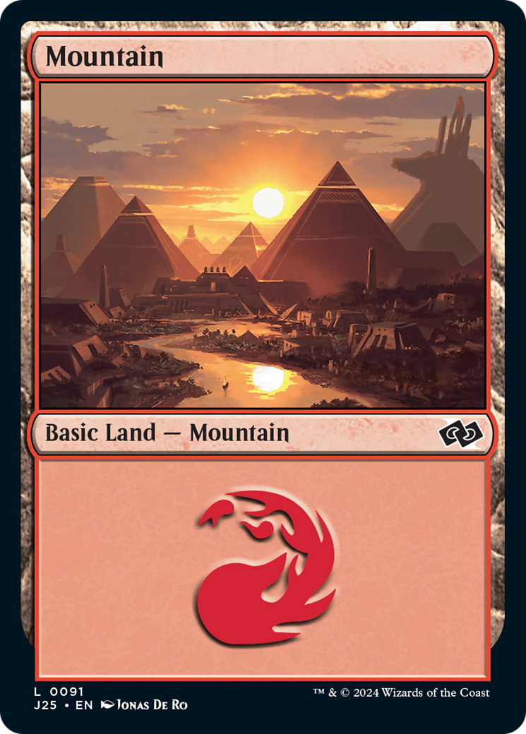 Mountain (91) [Foundations Jumpstart] - Destination Retro