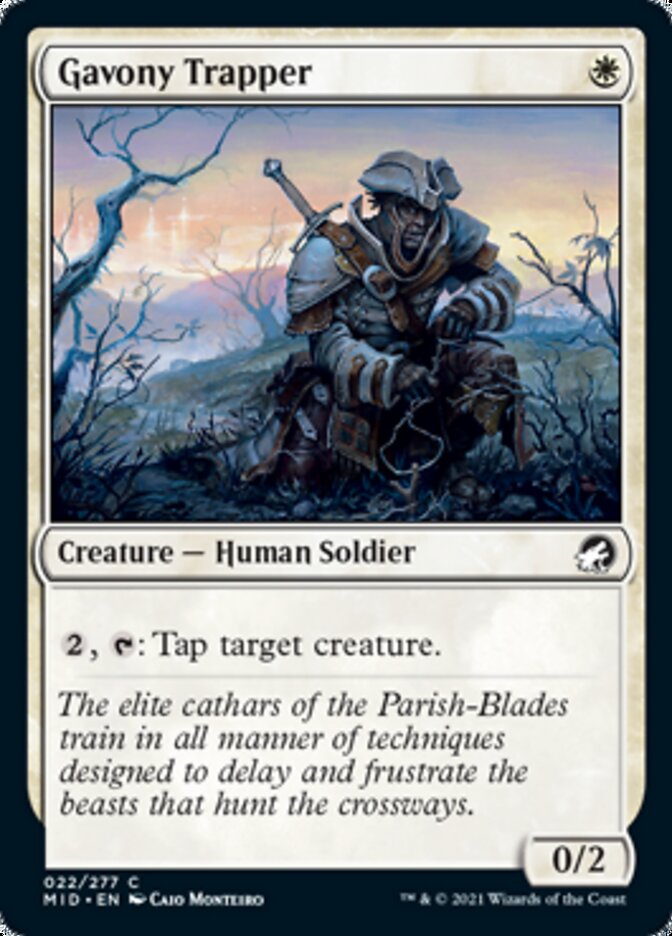 Gavony Trapper [Innistrad: Midnight Hunt] - Destination Retro